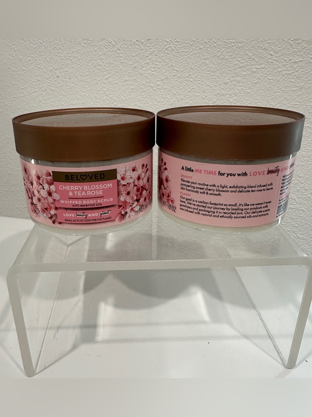 Beloved Cherry Blossom & Tea Rose Whipped Body Scrub - Picture 2 of 4